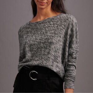 Anthropologie Damiana Top Womens XL Dolman Sleeve Drop Shoulder Pullover Slouchy